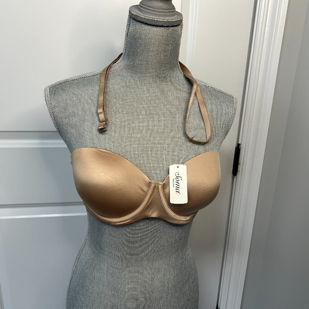 Soma Vanishing Strapless Bra 36C w/ removable straps EUC - Picture 2 of 2